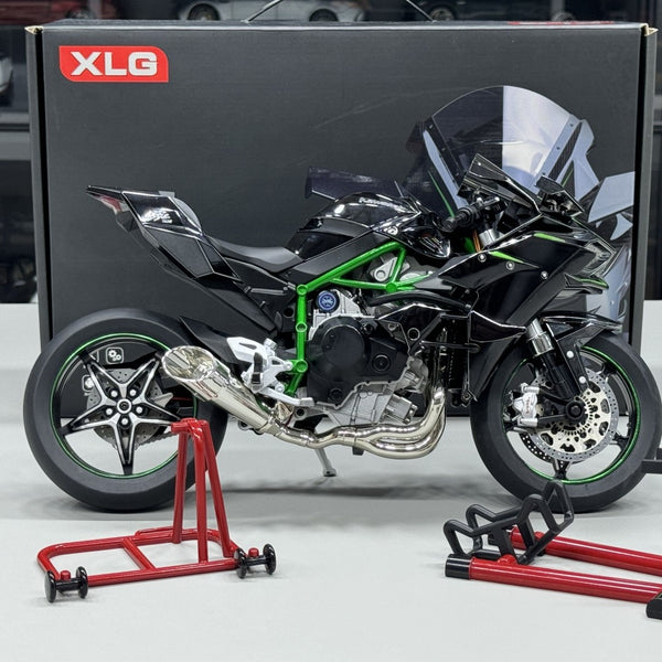 Kawasaki Ninja H2R 1:6 Scale Model – Engine Start, Smoke Emission, LED Lights