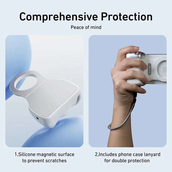 TELESIN Magnetic Phone Photography Grip with Remote - Professional 360° Photography