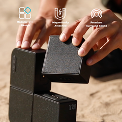 Pangissimo SIMO 2 1/4 Surround Sound Outdoor Speaker Wireless Bluetooth Portable Module Speaker