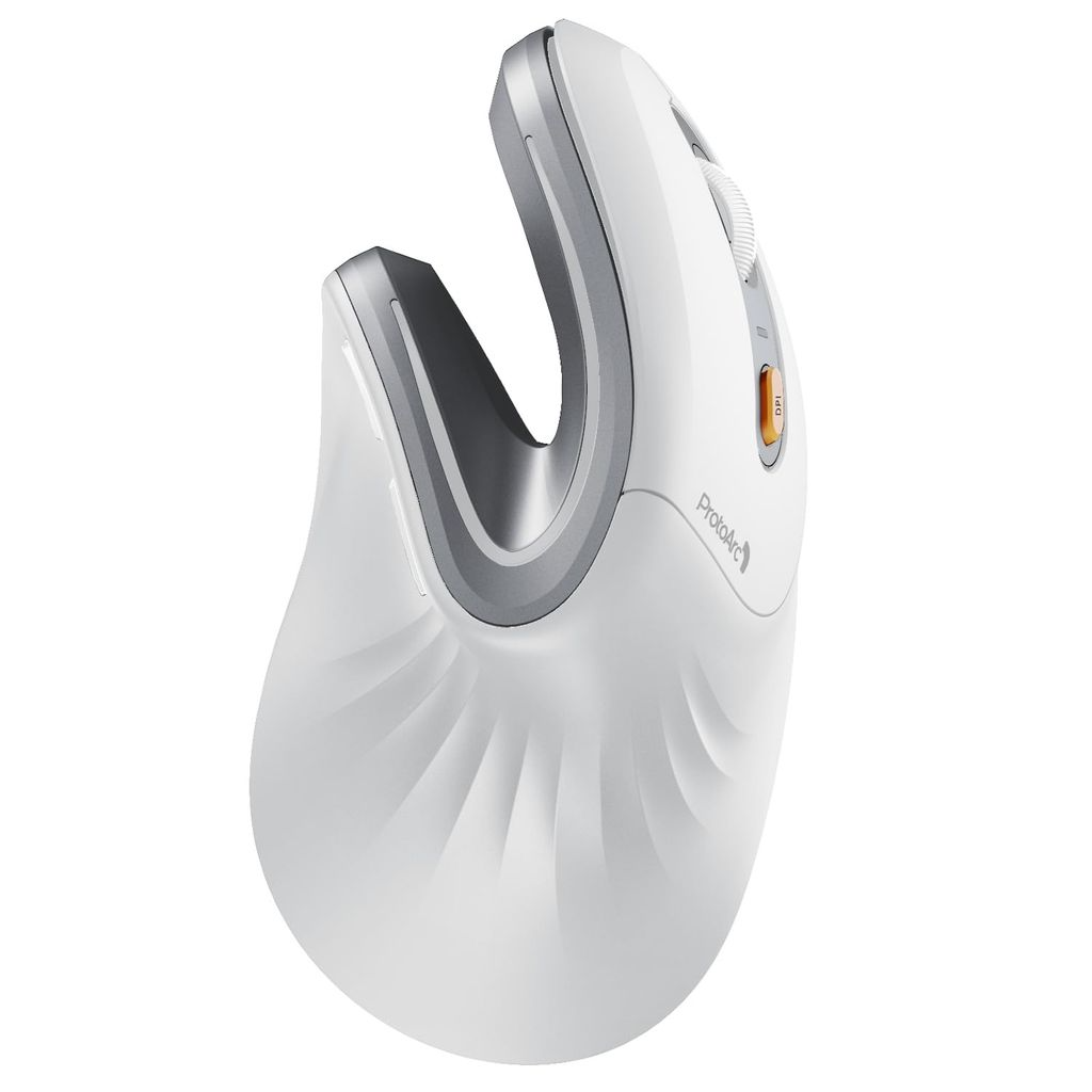 ProtoArc EM11 NL & EM05 NL Ergonomic Mouse – Ergonomic Design, 2400 DPI, Connects to 3 Devices, USB-C Charging, Wireless Bluetooth