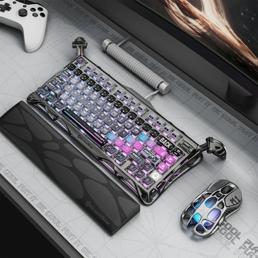 Gravastar Mercury Gaming Keyboard – Authentic Gravastar Product