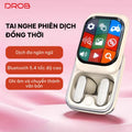 DROB G9 TWS Bluetooth Earbuds - Touch Screen & 400mAh Battery with 48-Hour Usage