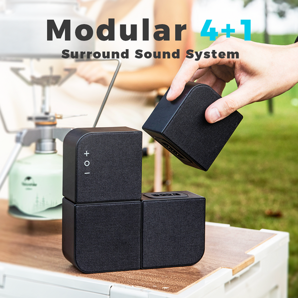 Pangissimo SIMO 2 1/4 Surround Sound Outdoor Speaker Wireless Bluetooth Portable Module Speaker