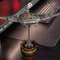 Steampunk Mobula Manta Ray 3D Mechanical Metal