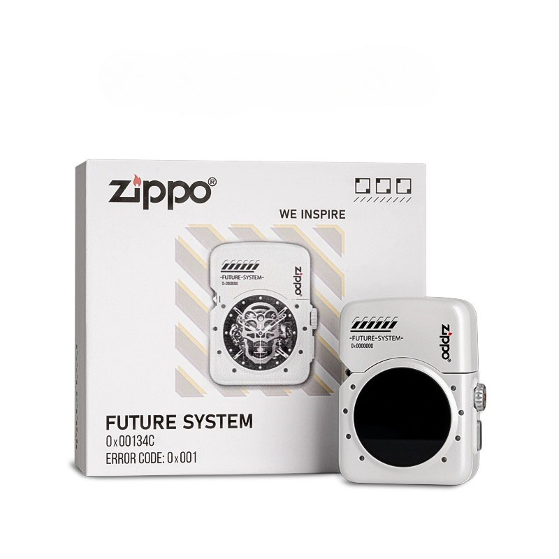 Zippo Future System Smart Lighter | Touch Screen & Illuminated Design