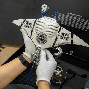 Steampunk Mobula Manta Ray 3D Mechanical Metal
