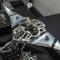 Steampunk Mobula Manta Ray 3D Mechanical Metal