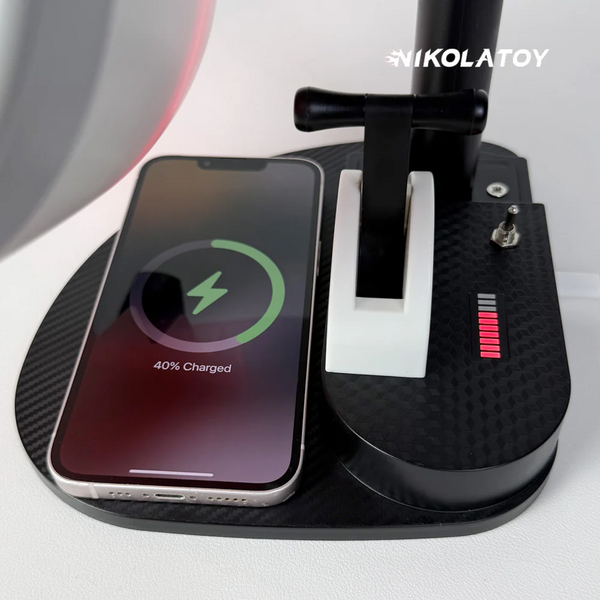 NIKOLATOY Desktop Humidifier Fan – Jet Engine Inspired Design
