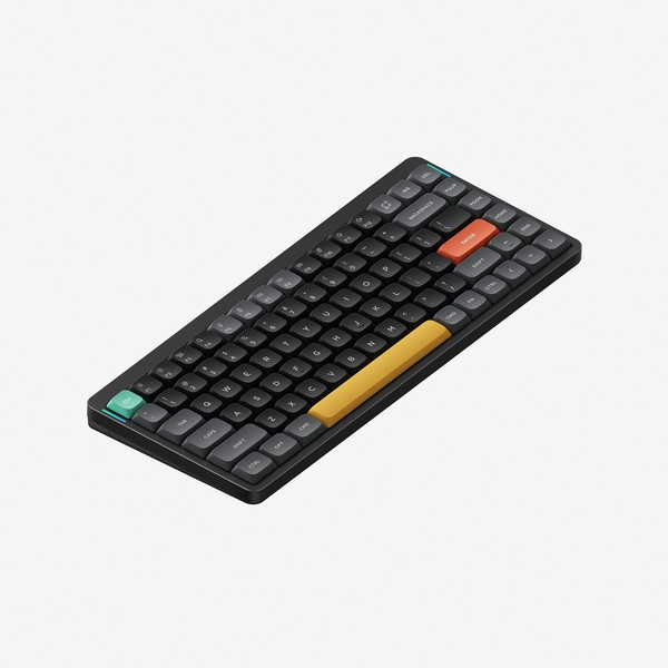 Nuphy Air75 V2 - Wireless Mechanical Keyboard with QMK/VIA Support for Customizable Configuration