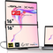 Jsaux FlipGo Portable Dual Monitor | Expand Workspace With 1 Cable