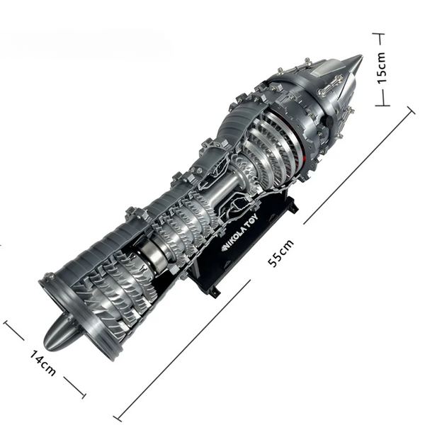 NIKOLATOY Turbojet J97 DIY Model