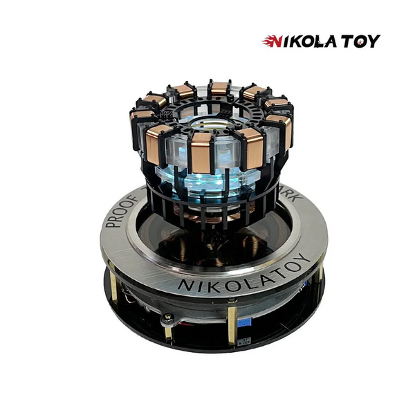 Iron Man Arc Reactor by NIKOLATOY – LED Light, Vibration Sensor, Floating Design