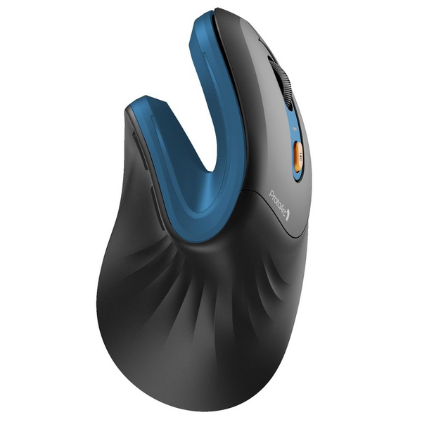 ProtoArc EM11 NL & EM05 NL Ergonomic Mouse – Ergonomic Design, 2400 DPI, Connects to 3 Devices, USB-C Charging, Wireless Bluetooth