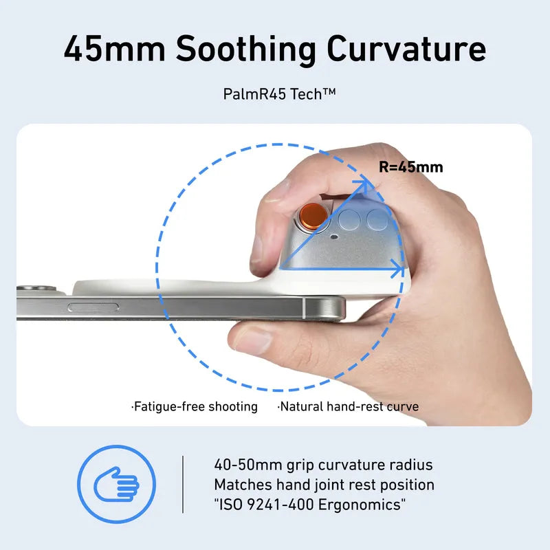 TELESIN Magnetic Phone Photography Grip with Remote - Professional 360° Photography