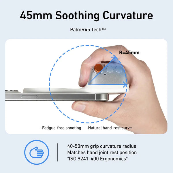 TELESIN Magnetic Phone Photography Grip with Remote - Professional 360° Photography