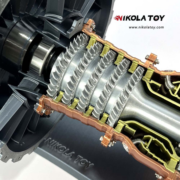 NIKOLATOY TR900 Turbofan Engine Model – Flagship Edition