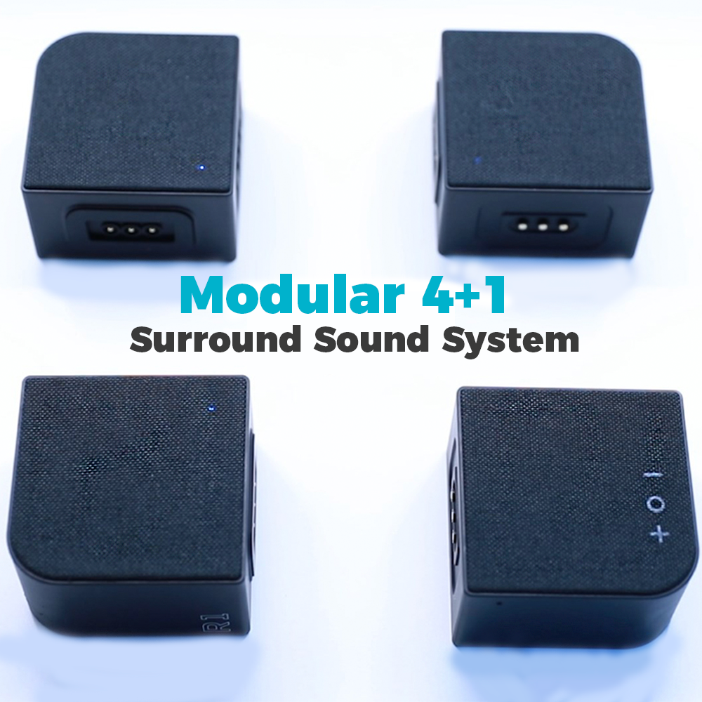 Pangissimo SIMO 2 1/4 Surround Sound Outdoor Speaker Wireless Bluetooth Portable Module Speaker