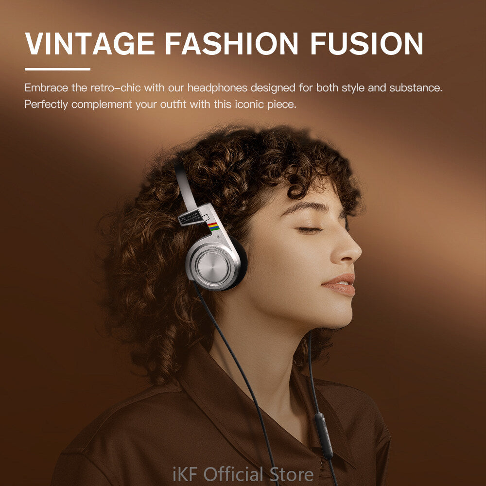 IKF R3 Headphones – Retro Style Meets Modern Technology