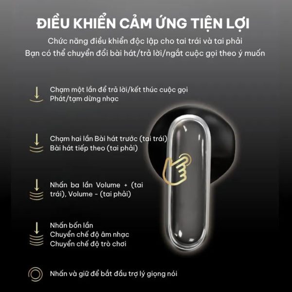 DROB G9 TWS Bluetooth Earbuds - Touch Screen & 400mAh Battery with 48-Hour Usage