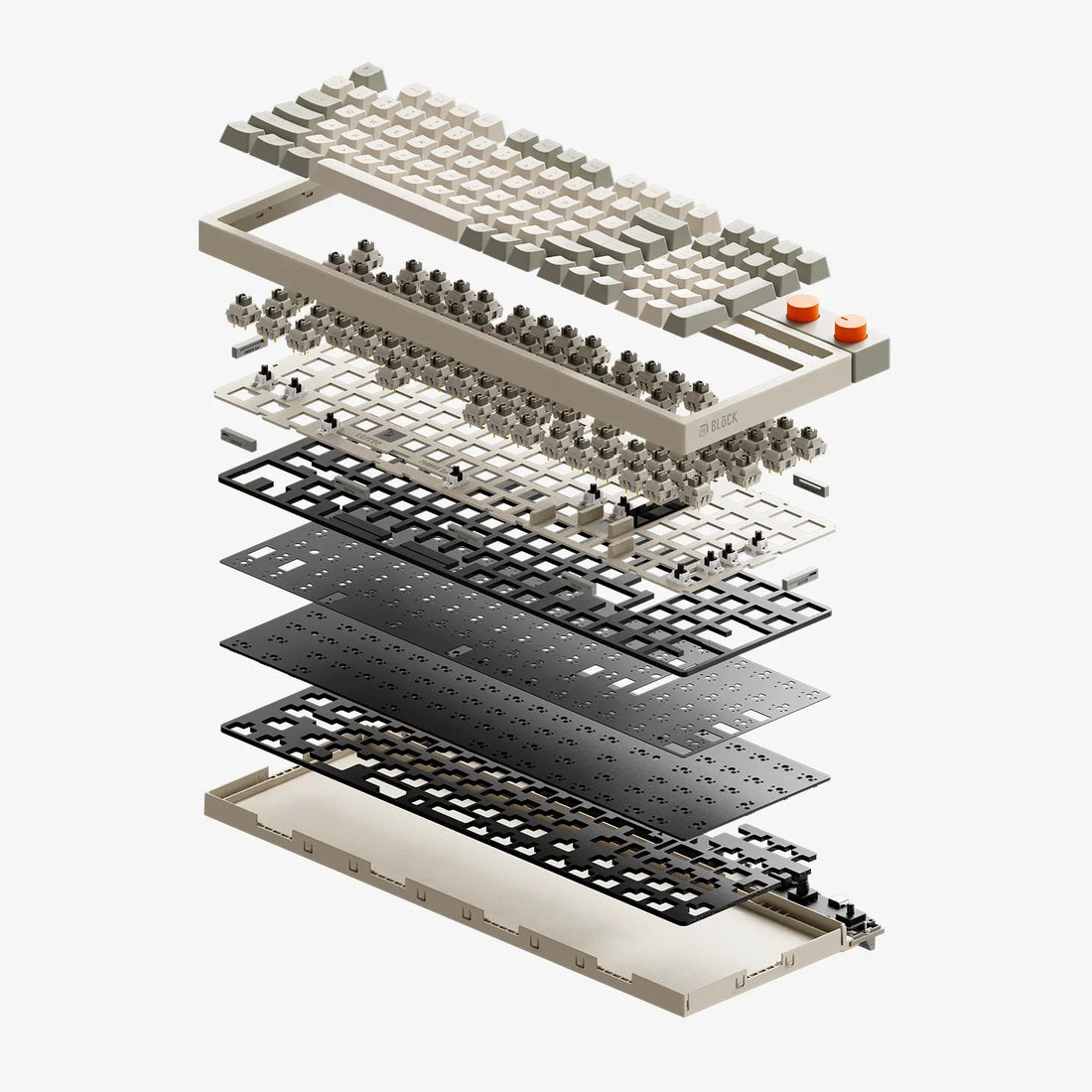 Lofree Block Retro Wireless Mechanical Keyboard