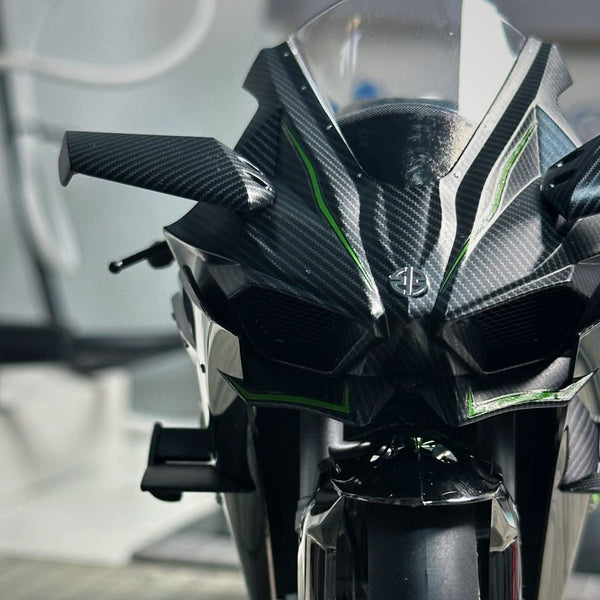 Kawasaki Ninja H2R 1:6 Scale Model – Engine Start, Smoke Emission, LED Lights