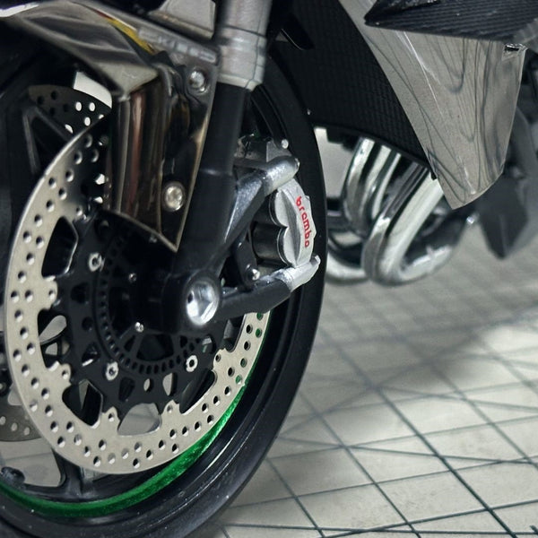 Kawasaki Ninja H2R 1:6 Scale Model – Engine Start, Smoke Emission, LED Lights