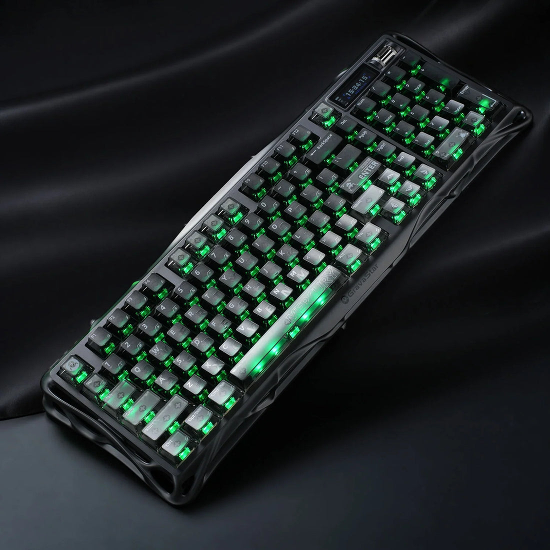 GravaStar Mercury K98 Smoky Translucent keyboard