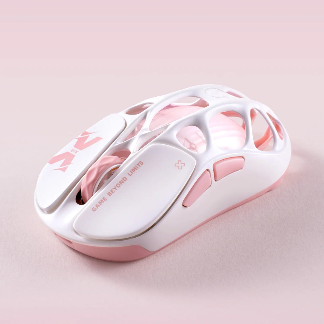 GravaStar Mercury X Air 8KHz Wireless Gaming Mouse Pearl Rose – GravaStar image 1