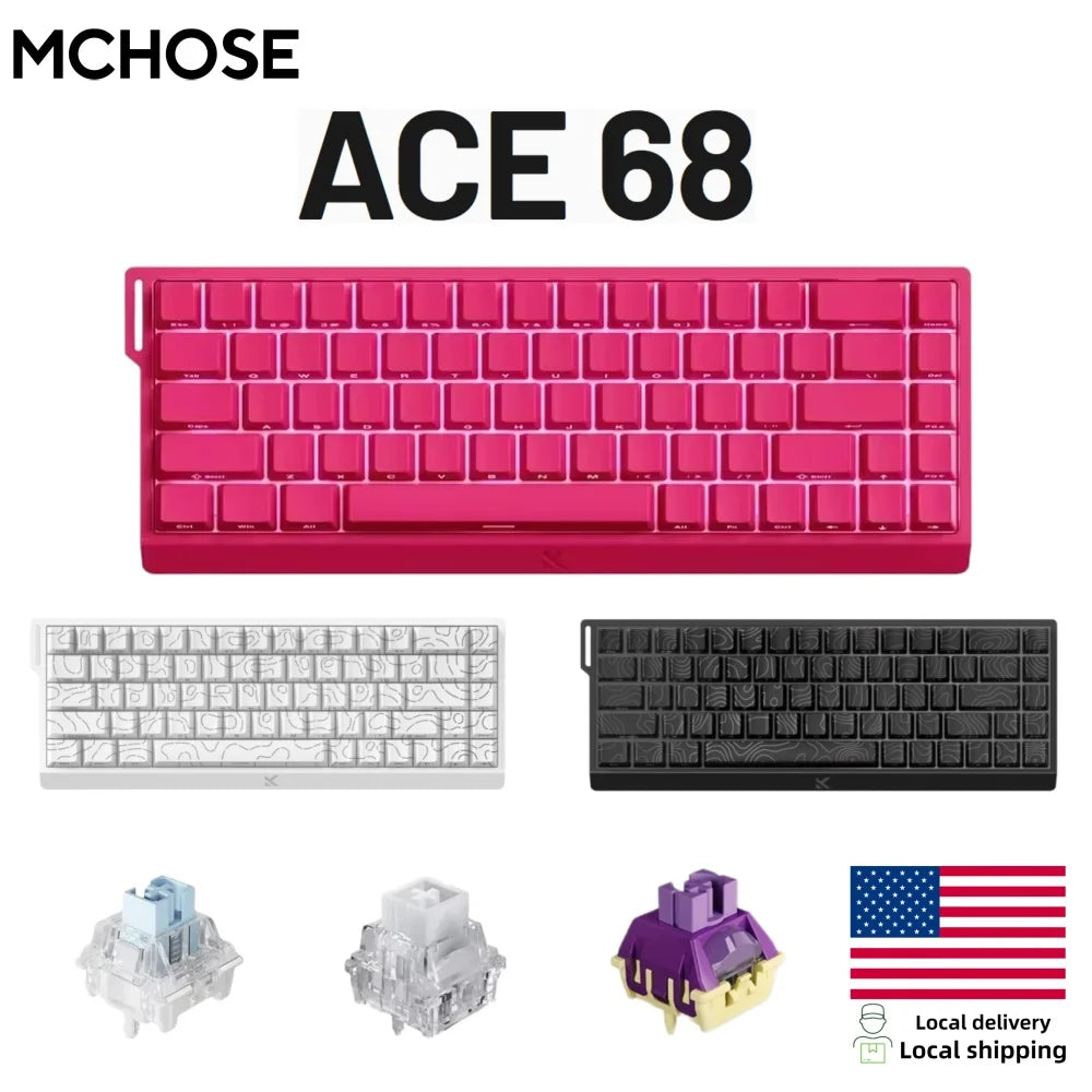 MCHOSE ACE 68 Wired Magnetic Switch Keyboard, 65%, photo 1