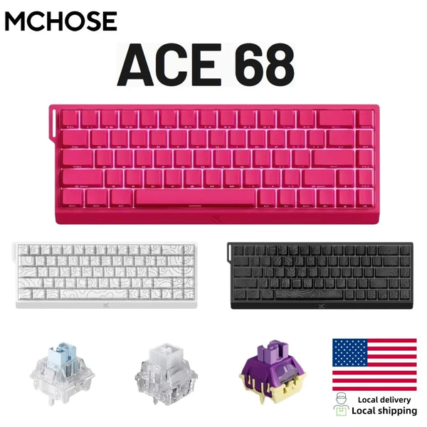 MCHOSE ACE 68 Wired Magnetic Switch Keyboard, 65%, photo 1