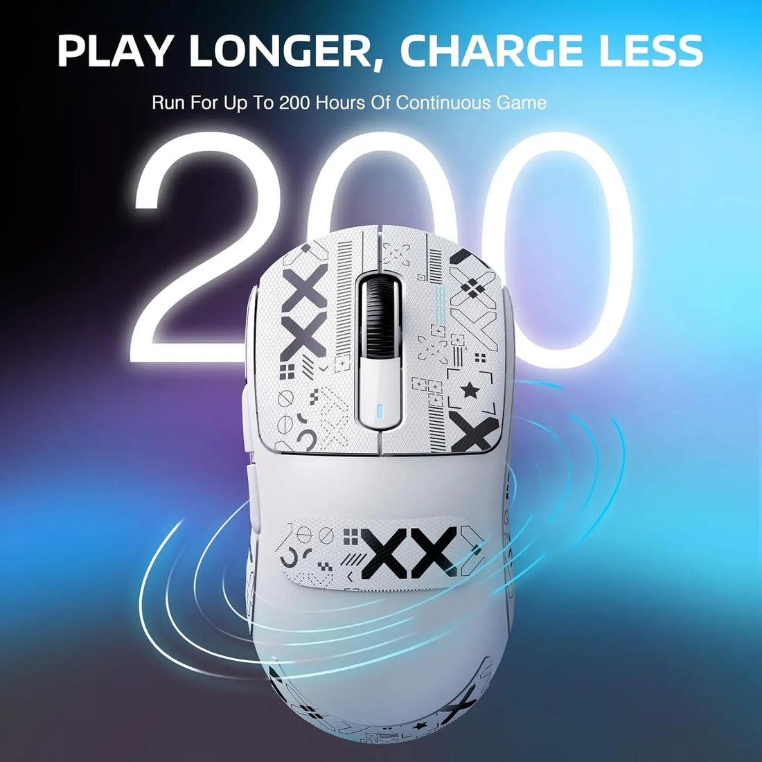Attack Shark X3 49g Tri-Mode Wireless Gaming Mouse, photo 6