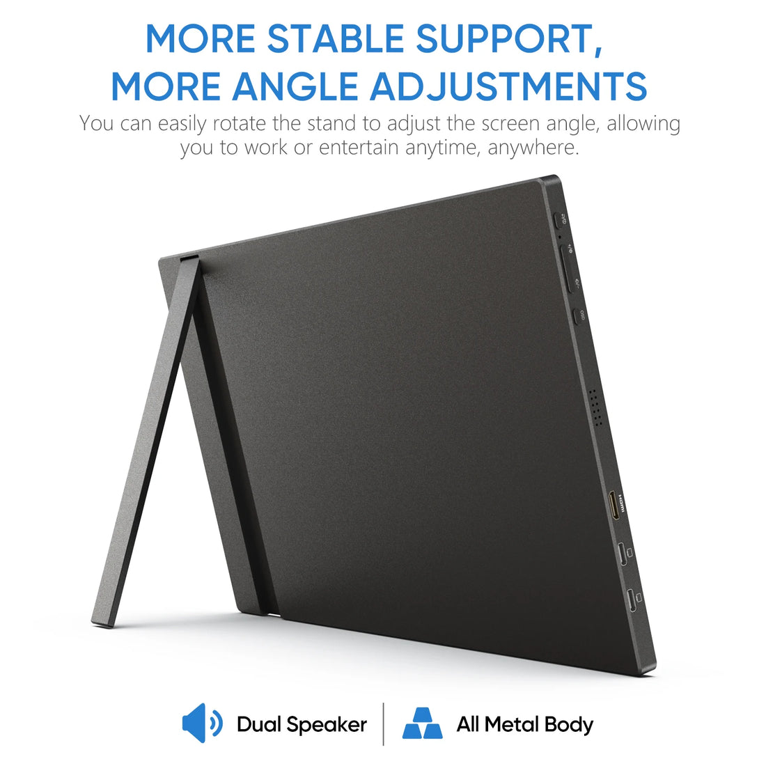 ARZOPA 15.6 inch FHD Portable Monitor, USB-C and Mini HDMI, photo 5