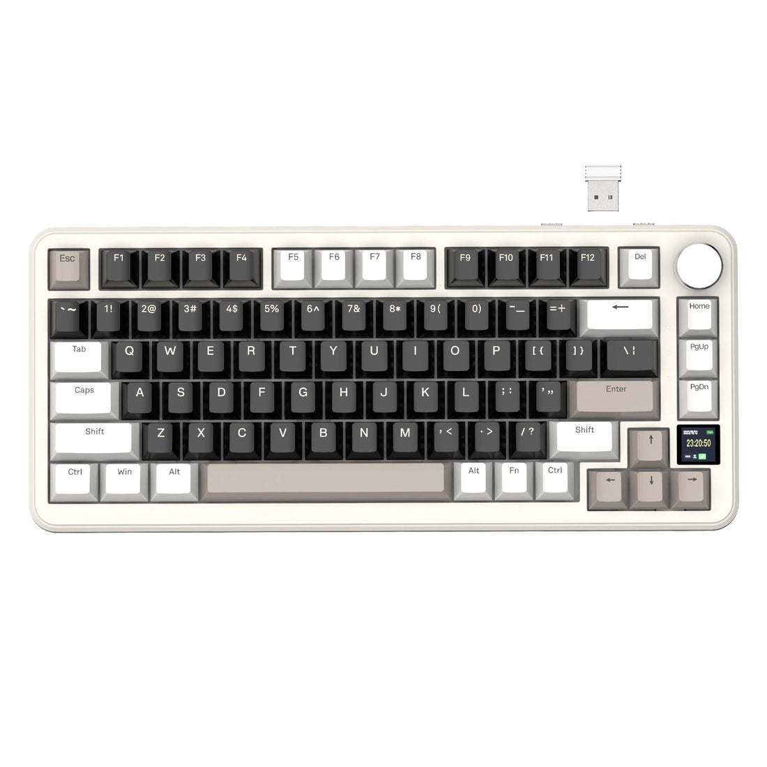 Attack Shark X85 Pro 75% Tri-Mode Keyboard with Screen and Knob, photo 10