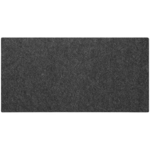 Wool Felt Desk Pad, 80 x 40 cm, Non-Slip Base