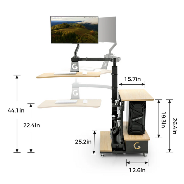 INGREM Floating Table – The Modern Flexible Desk