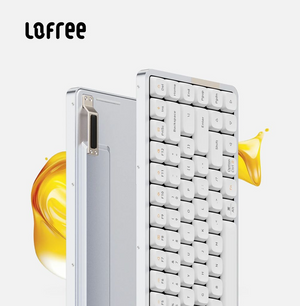 Lofree Flow Mechanical Keyboard - The First and Only with Kailh Full POM Switches