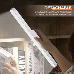 Magnetic LED Light Rechargeable Table Lamp For Study Remote Control Desk Lamp Dimmable Cabinet Light