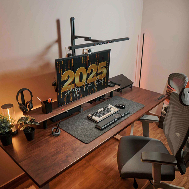 Golden Hour Workspace